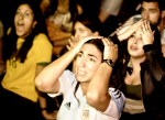 Argentina fan sees a penalty saved in the last World Cup