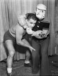 Ray Steele and Popeye wrestling
