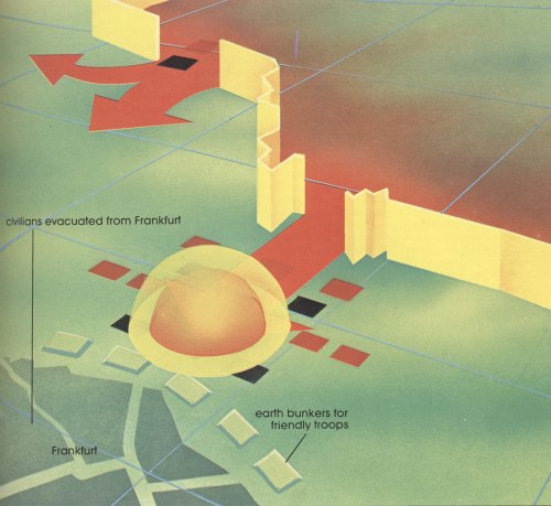 bunkers Image/diagram from the early eighties of nuclear bunkers in Germany