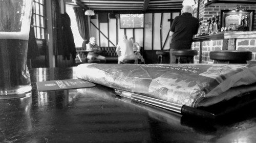 View from a pub table