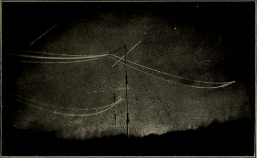 PHOTOGRAPH TAKEN OUTSIDE OF THE CLIFDEN STATIONWHILE MESSAGES WERE BEING SENT ACROSS TO CAPE RACE