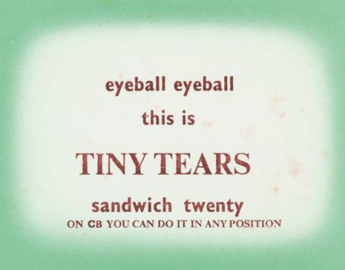 Tiny Tears